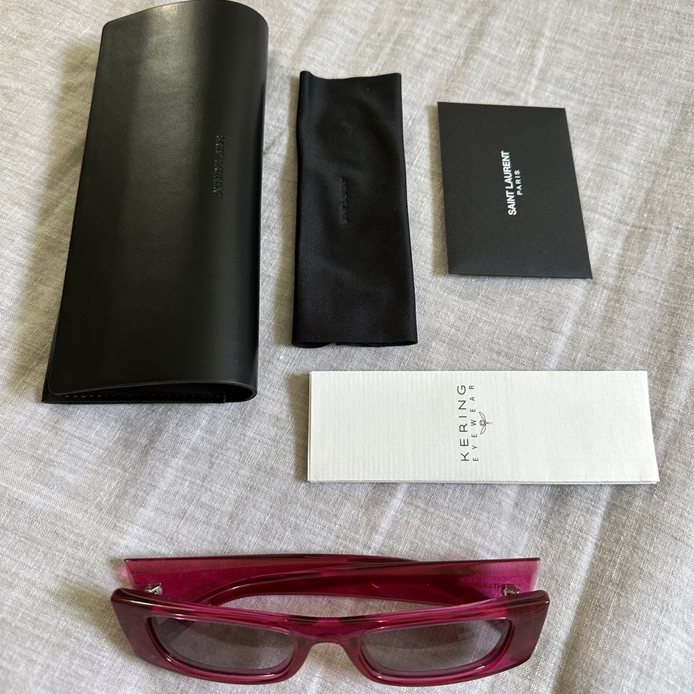 Saint Laurent SL 553 Pink Sunglasses